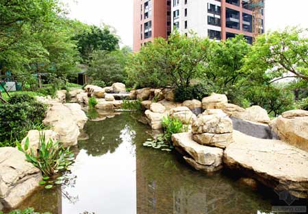 深圳華潤銀湖藍(lán)山景觀