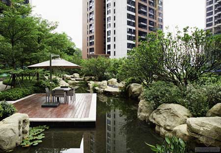 深圳華潤銀湖藍(lán)山景觀