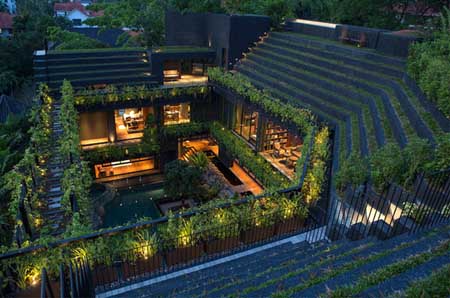 新加坡康沃爾花園住宅景觀(guān)設(shè)計(jì)